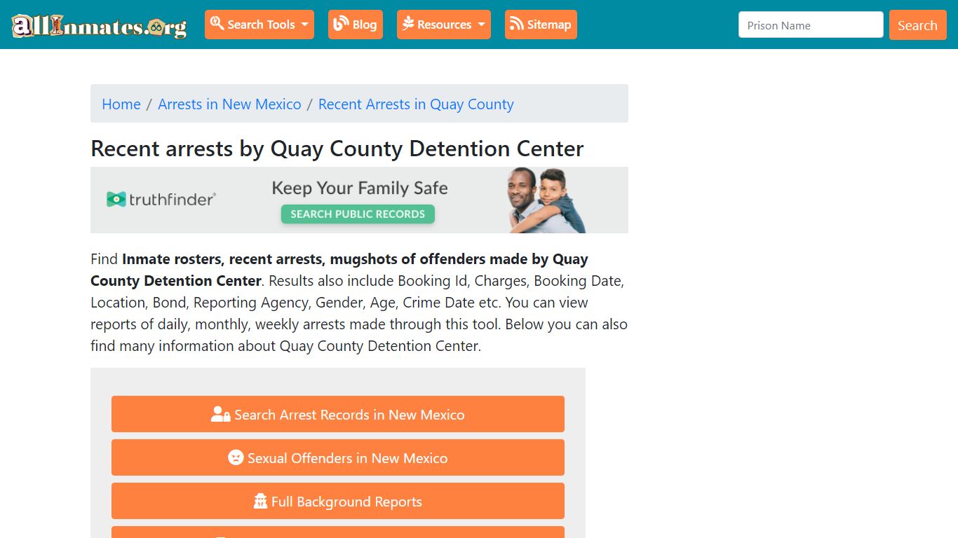 Recent arrests by Quay County Detention Center | Mugshots, Rosters ...